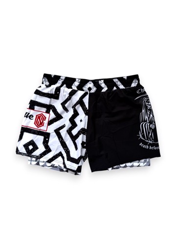 CHOSEN Dishonour Hybrid Fightshorts - Black